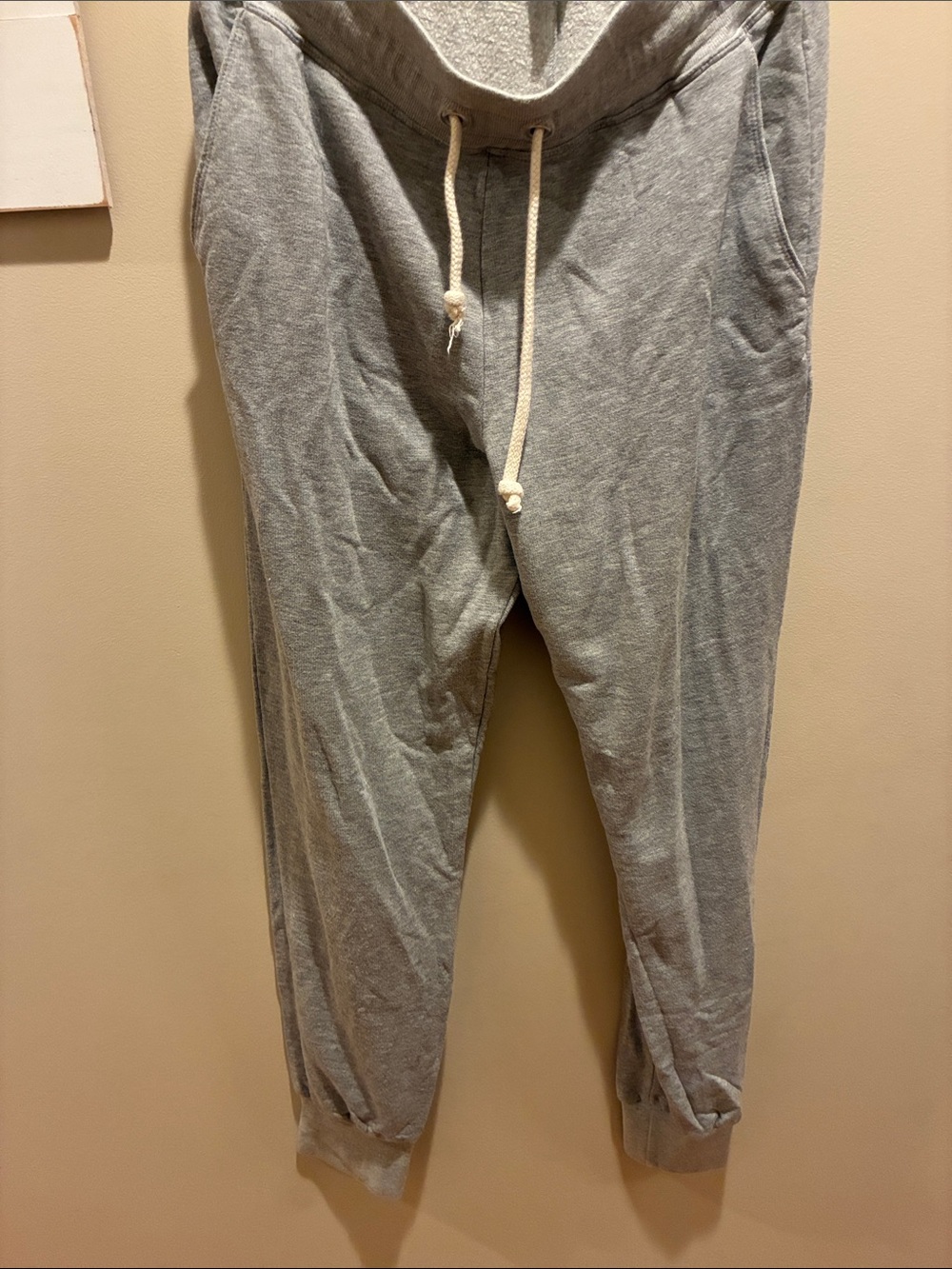 Sundry Light Gray Drawstring Sweatpants - Picture 3 of 4